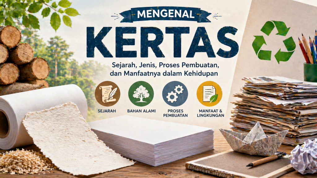 Mengenal Kertas: Sejarah, Jenis, dan Manfaatnya dalam Kehidupan